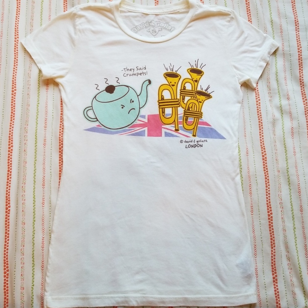 David & Goliath t-shirt